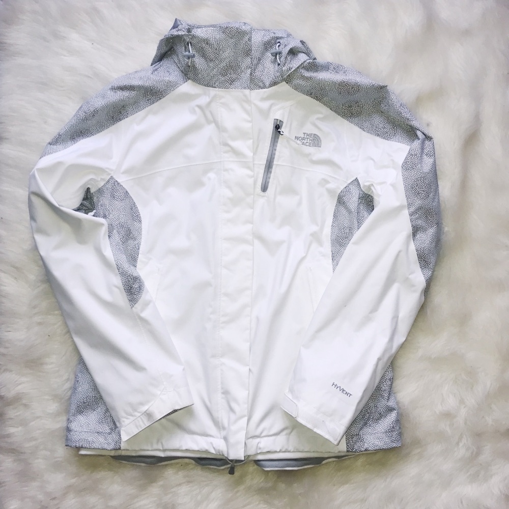 North face Gray/White Snow Jacket 2in1 (worn once)